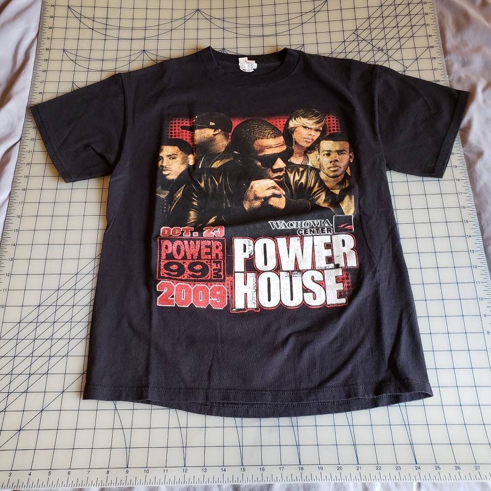 2009 Power House concert t shirt M Jay-Z